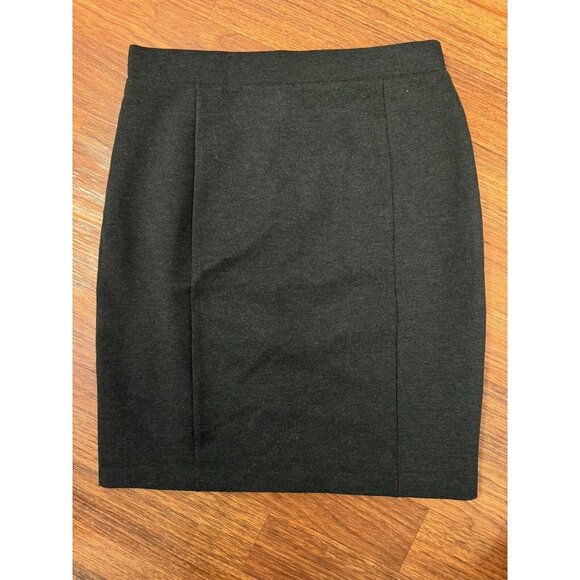 Mario Serrani Bodymagic Charcoal Pencil Knit Skirt Medium - Picture 4 of 5
